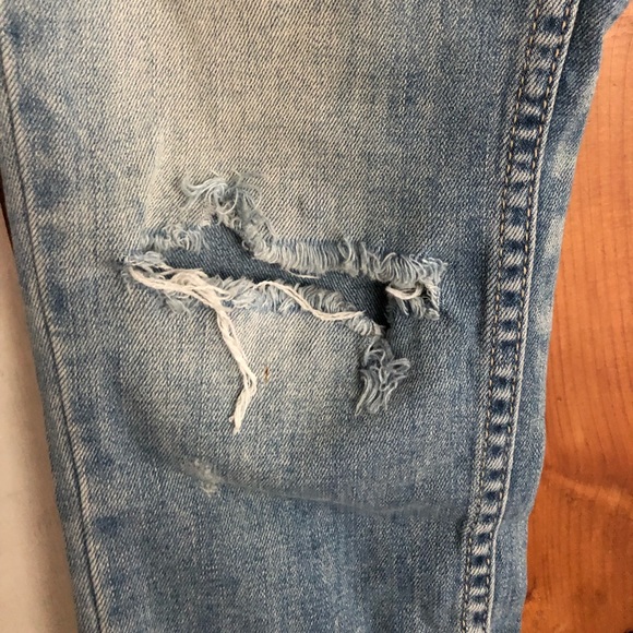 Free People ripped mid-rise jeans - Picture 2 of 6